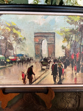 Vintage Parisian Street Painting